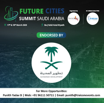 Future cities summit Saudi Arabia